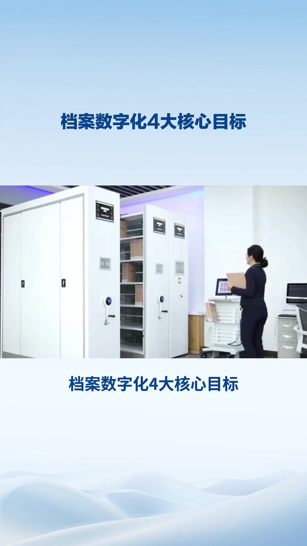 档案数字化4大核心目标